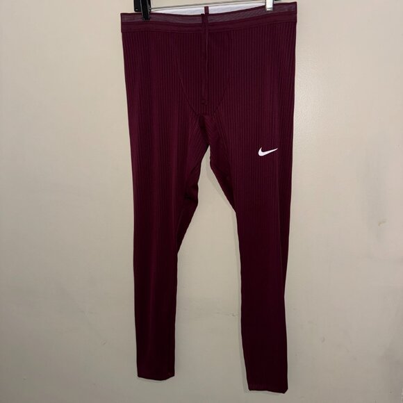 Nike Pro Elite Team Issue Running Long Tights Made in USA Men 2XL DA2908-675 NEW - Picture 3 of 12